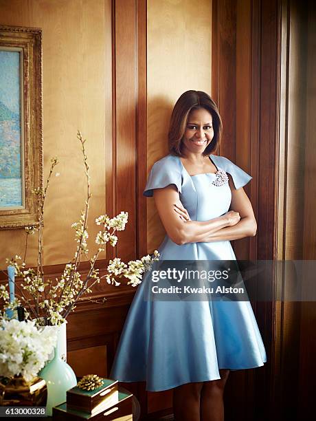 First Lady of the United States of American Michelle Obama is photographed for Essence Magazine on May 27, 2011 in Washington, DC.