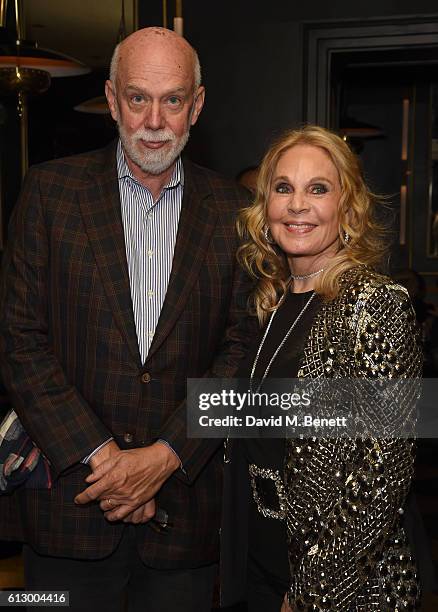 Richard Armstrong and Tiqui Atencio attend the launch of new book "Could Have, Would Have, Should Have: Inside The World Of The Art Collector" By...