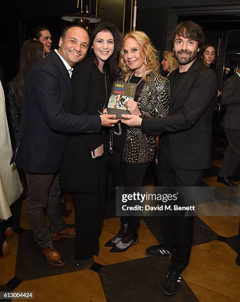 Tiqui Atencio and Guests attend the launch of new book "Could Have, Would Have, Should Have: Inside The World Of The Art Collector" By Tiqui Atencio...