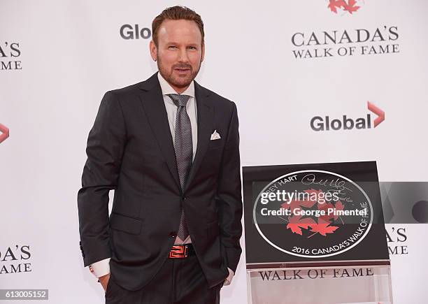 Musician Corey Hart attends the 2016 Canada's Walk Of Fame Awards at Allstream Centre on October 6, 2016 in Toronto, Canada.