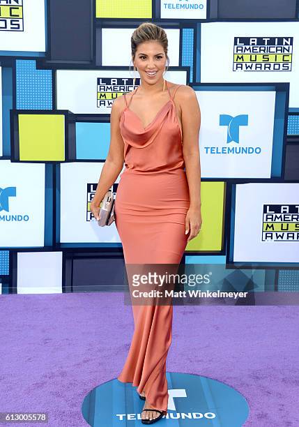 Personality Liz Hernandez attends the 2016 Latin American Music Awards at Dolby Theatre on October 6, 2016 in Hollywood, California.