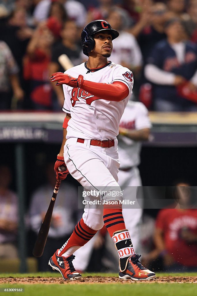 Division Series - Boston Red Sox v Cleveland Indians - Game One
