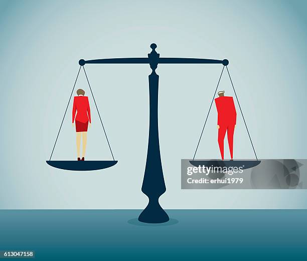 marital - scales of justice stock illustrations