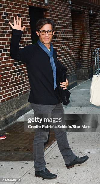 Actor Gael Garcia Bernal is seen on October 6, 2016 in New York City.