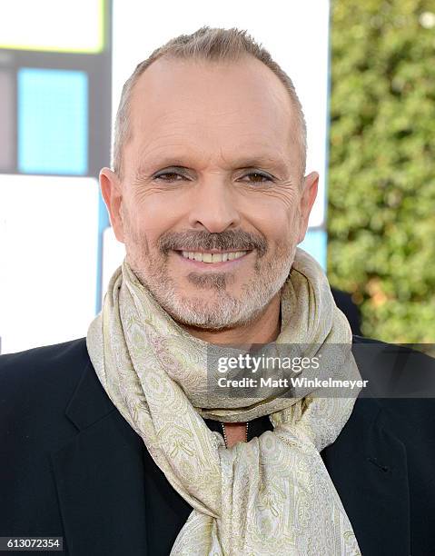 Recording artist Miguel Bose attends the 2016 Latin American Music Awards at Dolby Theatre on October 6, 2016 in Hollywood, California.