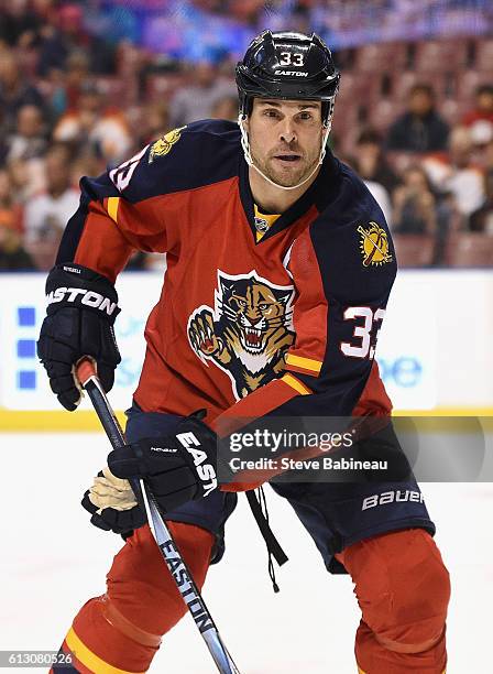 Willie Mitchell of the Florida Panthers plays in the game against the New York Islanders at BB&T Center on November 27, 2015 in Sunrise, Florida.