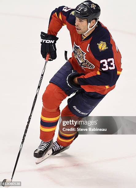 Willie Mitchell of the Florida Panthers plays in the game against the New York Islanders at BB&T Center on November 27, 2015 in Sunrise, Florida.