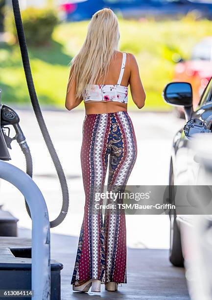 Bri Teresi is seen on October 06, 2016 in Los Angeles, California.