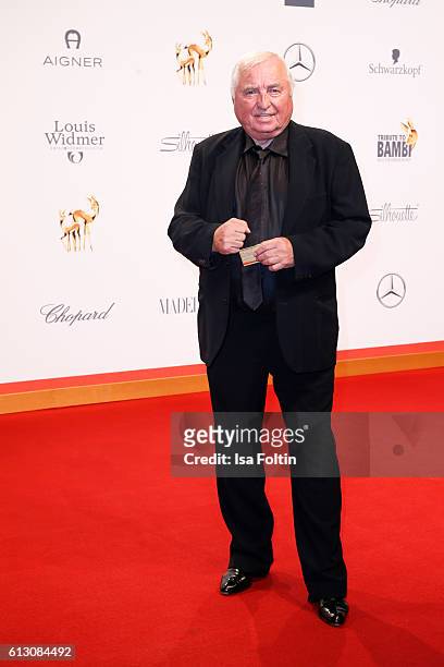 Boxing trainer Ulli Wegner attends the Tribute To Bambi at Station on October 6, 2016 in Berlin, Germany.