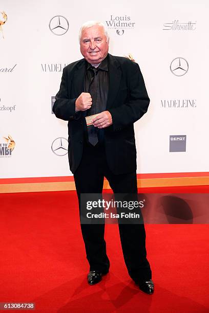 Boxing trainer Ulli Wegner attends the Tribute To Bambi at Station on October 6, 2016 in Berlin, Germany.