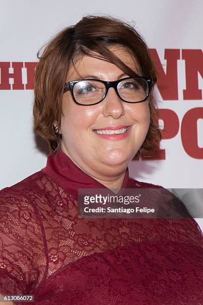 Ashlie Atkinson attends "The Lennon Report" New York premiere at AMC Lincoln Square Theater on October 6, 2016 in New York City.