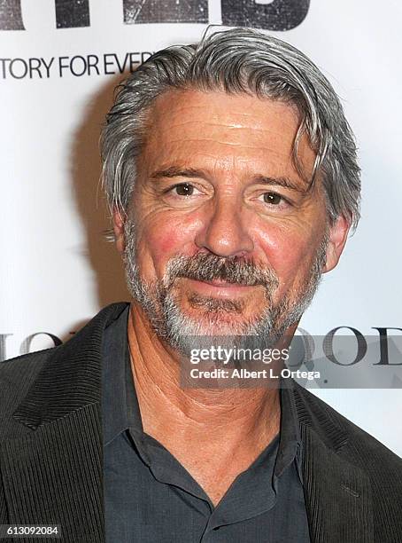 Actor Christopher Cousins arrives for the premiere of Winterstone Pictures' "Deserted" held at Majestic Crest Theatre on October 6, 2016 in Los...