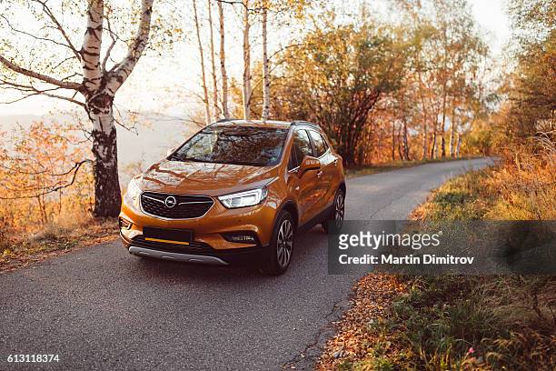 opel mokka x - opel stock pictures, royalty-free photos & images