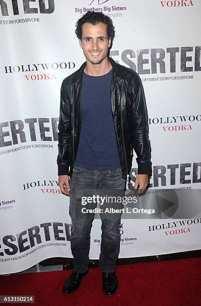 Actor Ryan Walker arrives for the Premiere Of Winterstone Pictures' "Deserted" held at Majestic Crest Theatre on October 6, 2016 in Los Angeles,...