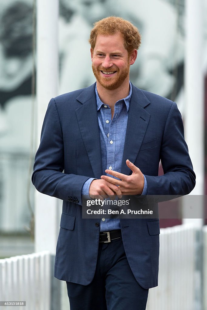 Prince Harry Celebrates The Expansion Of Coach Core At Lord's Cricket Club