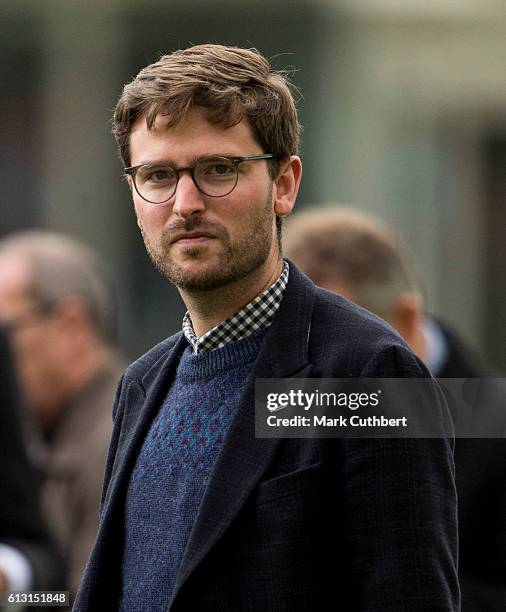 Communications Secretary Jason Knauf during a visit by Prince Harry to celebrate the expansion of Coach Core at Lord's Cricket Ground on October 7,...