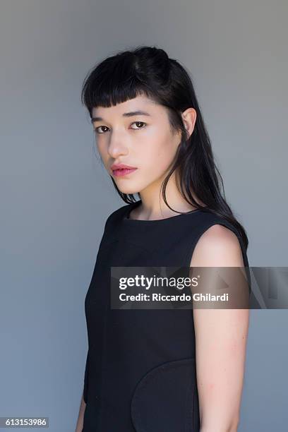 Actress Simone Bucio is photographed for Self Assignment on September 4, 2016 in Venice, Italy.