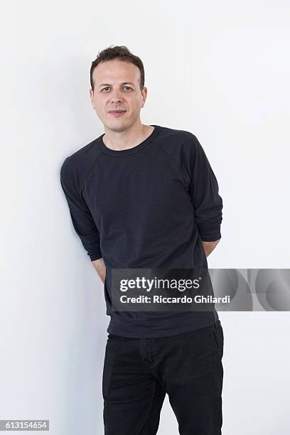 Director Amat Escalante is photographed for Self Assignment on September 4, 2016 in Venice, Italy.