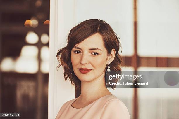 Actress Louise Bourgoin is photographed for Self Assignment on June 11, 2016 in Cabourg, France.