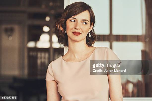 Actress Louise Bourgoin is photographed for Self Assignment on June 11, 2016 in Cabourg, France.