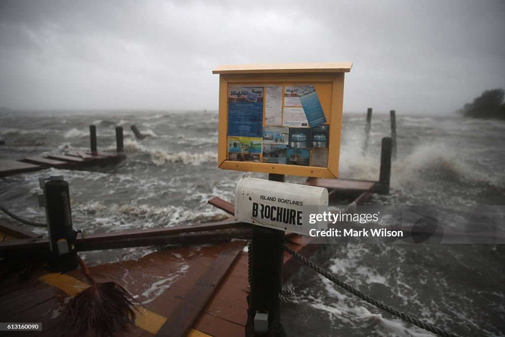 Hurricane Matthew Bears Down On Atlantic Coast