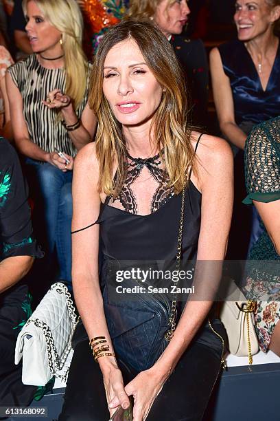 Carole Radziwill attends Naeem Khan - Front Row - September 2016 - New York Fashion Week: The Shows at The Arc, Skylight at Moynihan Station on...