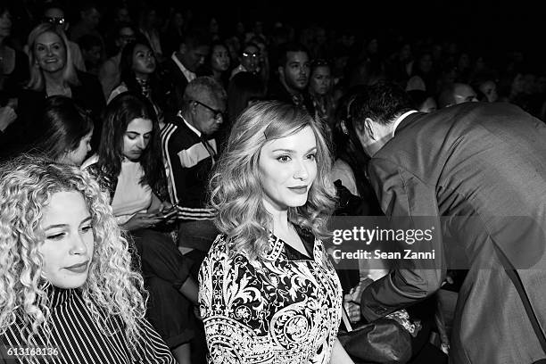 Christina Hendricks attends Naeem Khan - Front Row - September 2016 - New York Fashion Week: The Shows at The Arc, Skylight at Moynihan Station on...