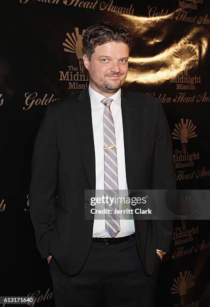 Actor Matt Jones attends Midnight Mission's Golden Heart Awards Gala at the Beverly Wilshire Four Seasons Hotel on October 6, 2016 in Beverly Hills,...