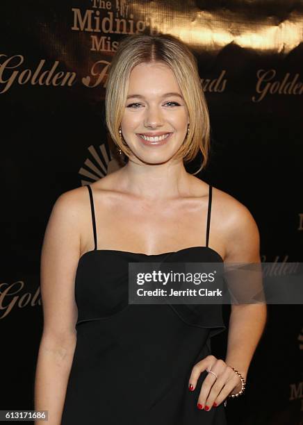 Actress Sadie Calvano attends the Midnight Mission's Golden Heart Awards Gala at the Beverly Wilshire Four Seasons Hotel on October 6, 2016 in...