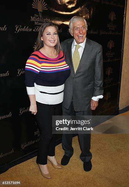 Arlene Silver and Dick Van Dyke attend Midnight Mission's Golden Heart Awards Gala at the Beverly Wilshire Four Seasons Hotel on October 6, 2016 in...