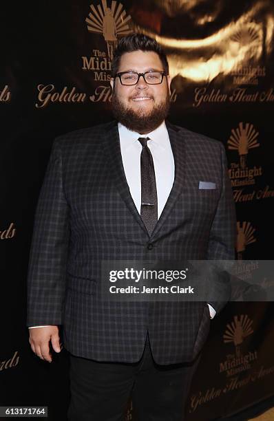 Actor Charley Koontz attends Midnight Mission's Golden Heart Awards Gala at the Beverly Wilshire Four Seasons Hotel on October 6, 2016 in Beverly...