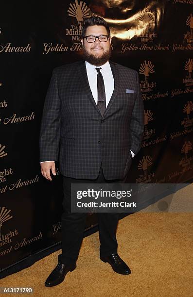 Actor Charley Koontz attends Midnight Mission's Golden Heart Awards Gala at the Beverly Wilshire Four Seasons Hotel on October 6, 2016 in Beverly...