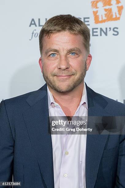 Producer Peter Billingsley arrives at the 7th Annual Right To Laugh at Avalon Hollywood on October 6, 2016 in Hollywood, California.