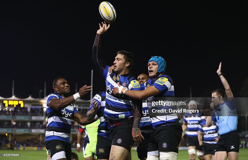 Bath Rugby v Sale Sharks - Aviva Premiership