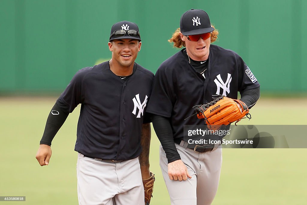 MiLB: OCT 06 Florida Instructional League -  FIL Yankees at FIL Phillies