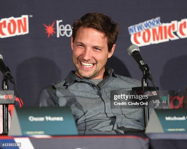 Michael Cassidy attends the TBS People of Earth at Comic Con NY 2016 at Jacob Javitz Center on October 7, 2016 in New York City. 269A9462.JPG...