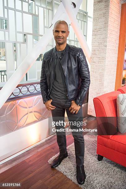 Actor Dondre Whitfield attends 'Kevin Pollak and Brook Burns visit Hollywood Today Live' at W Hollywood on October 7, 2016 in Hollywood, California.