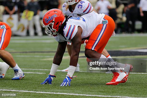 Florida Gators defensive end Bryan Cox Jr during a 13-6 win by Florida over Vanderbilt at Vanderbilt Stadium in Nashville, Tenn.