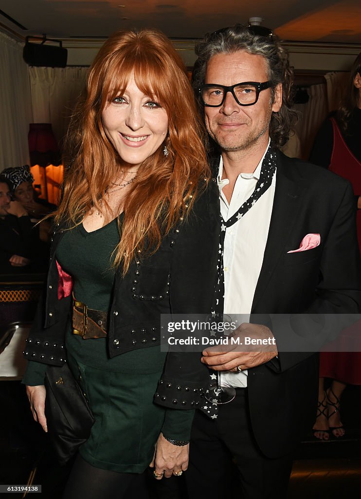 George Waud Charlotte Tilbury and George Waud attend the Moncler