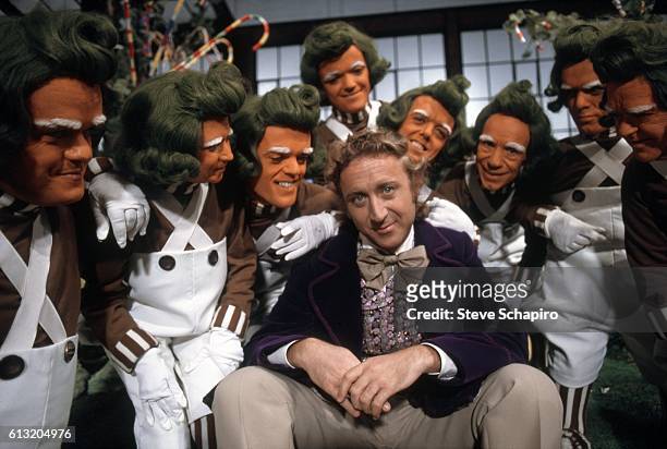 Actor Gene Wilder in a scene from the movie "Willie Wonka And The Chocolate Factoryr" which was released in 19717.