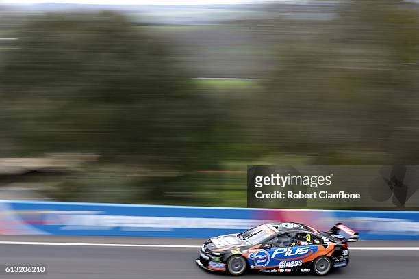 Andre Heimgartner drives the Plus Fitness Racing Holden during for the Bathurst 1000, which is race 21 of the Supercars Championship at Mount...