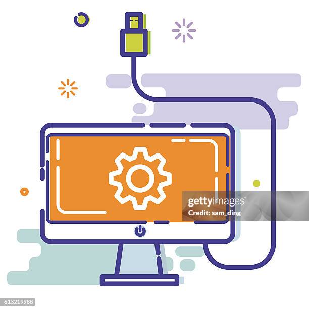 Lan Cable Cartoon Photos and Premium High Res Pictures - Getty Images
