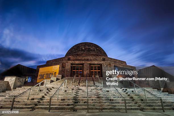 88 seconds of the adler planetarium - adler planetarium stock pictures, royalty-free photos & images