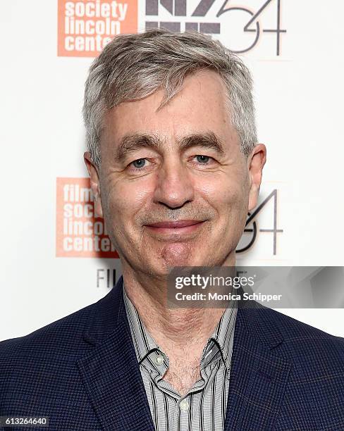 Film producer and documentary director Steve James attends 54th New York Film Festival - NYFF Live I Am Indie at Film Center Amphitheater in Lincoln...