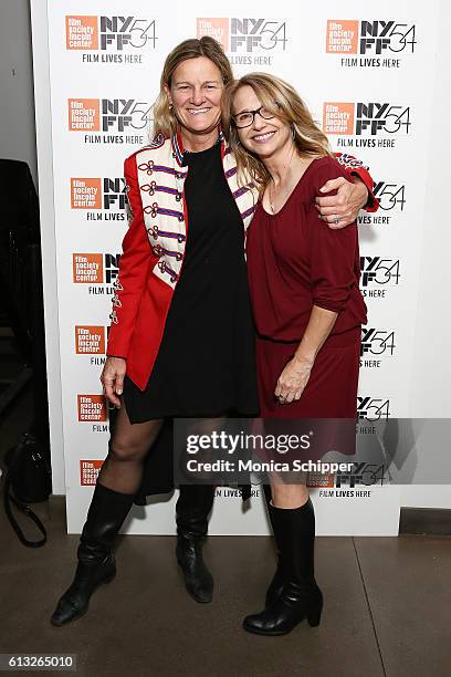 Anne Hubbell, Director of Motion Picture Film, Kodak and cinematographer Ellen Kuras attend 54th New York Film Festival - NYFF Live I Am Indie at...