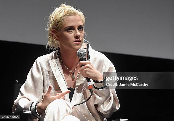 Kristen Stewart attends the 54th New York Film Festival - "Personal Shopper" Intro and Q&A at Alice Tully Hall on October 7, 2016 in New York City.