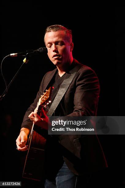 Jason Isbell performs during The 2016 New Yorker Festival at Gramercy Theatre on October 7, 2016 in New York City.