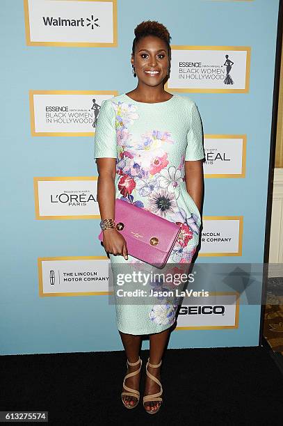 Actress Issa Rae attends the Essence 9th annual Black Women In Hollywood event at the Beverly Wilshire Four Seasons Hotel on February 25, 2016 in...