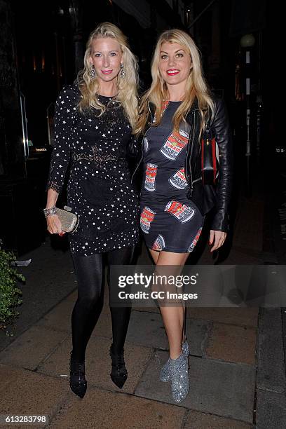 Meredith Ostrom arrives at the Moncler 'Freeze For Frieze' Dinner Party at the Moncler Bond Street Boutique on October 7, 2016 in London, England.