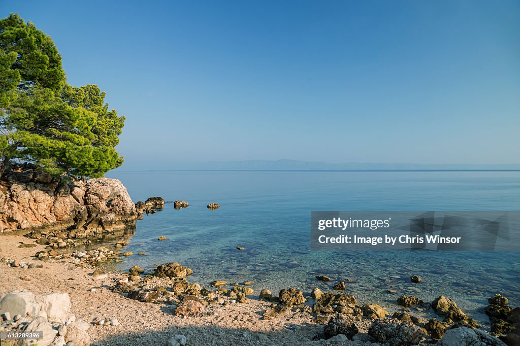 Dalmatia beach morning